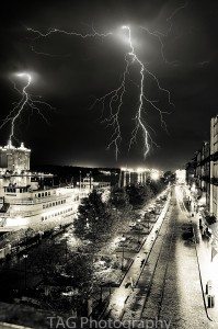 Captured lightning in Savannah